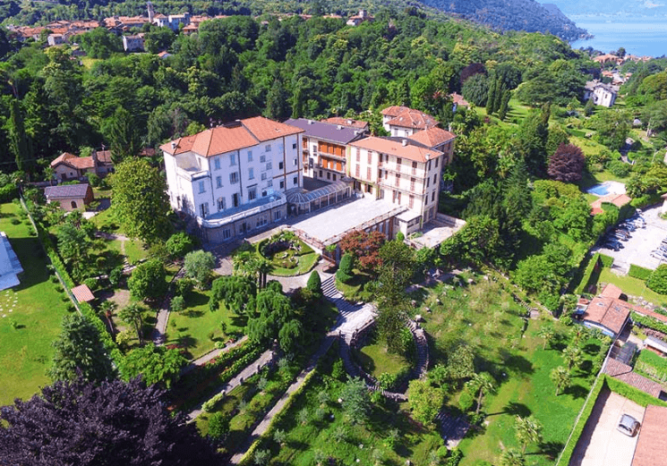 Vista volo d'uccello Villa Immacolata