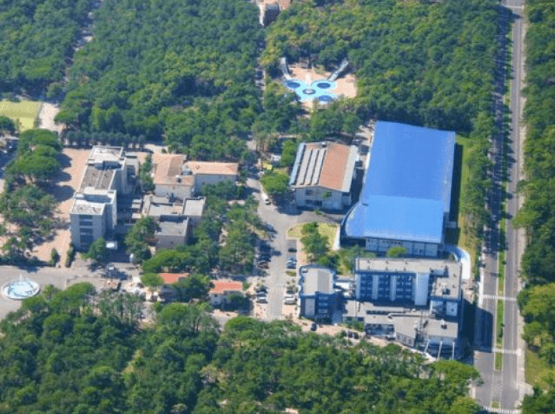 Visuale a volo d'uccello di Villaggio Adriatico