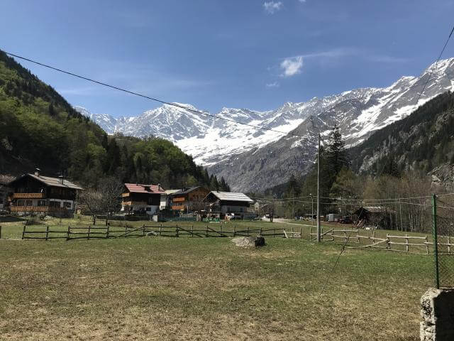 Vista panoramica delle montagne